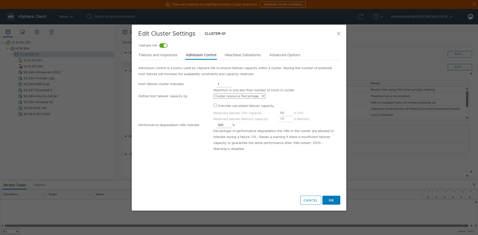 Performance Degradation