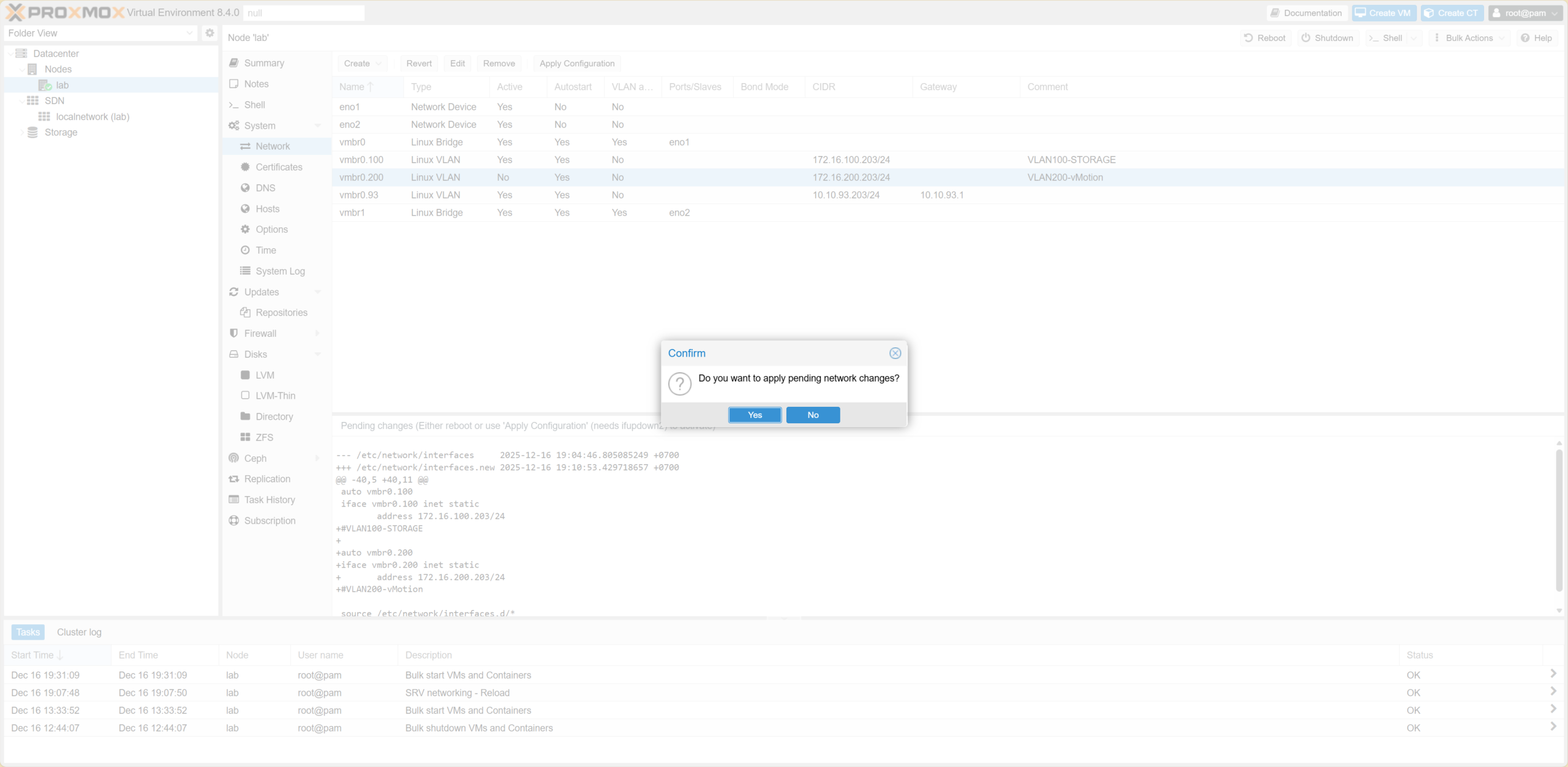 Step 1.5: Configure VLAN 200